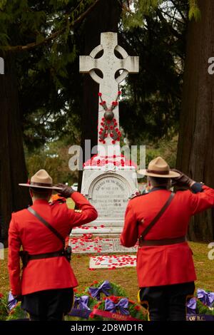 Jour du souvenir 2019 Canada Banque D'Images