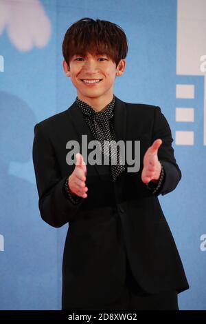 31 octobre 2020. 31 octobre 2020. NAOTO, 31 octobre 2020 - le 33ème Festival international du film de Tokyo. Cérémonie d'ouverture à Roppongi Hills à Tokyo, Japon, le 31 octobre 2020. Crédit : 2020 TIFF/AFLO/Alay Live News Banque D'Images