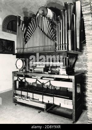 Orgue de tonneau à l'ancienne Banque D'Images