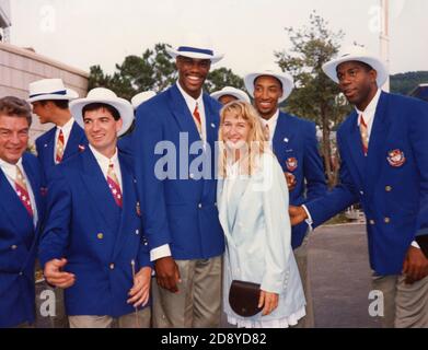 Joueur de tennis allemand Steffi Graf, années 1990 Banque D'Images