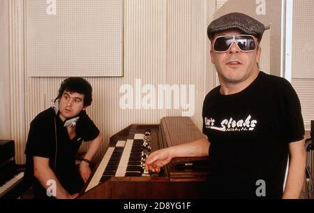 Ian Dury à Londres 1980 Banque D'Images