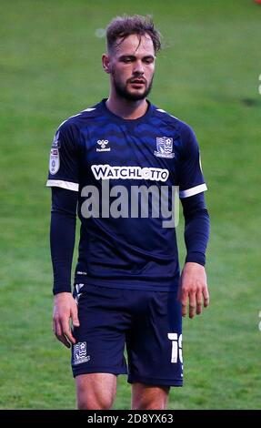 SOUTHEND, ANGLETERRE - OCTOBRE 31: Brandon Goodship de Southend Unis pendant la Ligue deux entre Southend United et Port Vale au stade Roots Hall , ainsi Banque D'Images