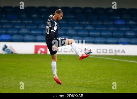 SOUTHEND, ANGLETERRE - OCTOBRE 31:Brandon Goodship of Southend United pendant la deuxième ligue entre Southend United et Port Vale au stade Roots Hall , ainsi Banque D'Images