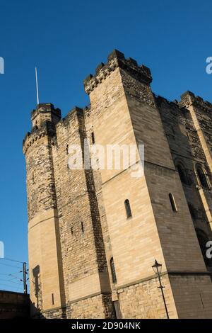 Le château, Newcastle upon Tyne, Angleterre du Nord-est. Banque D'Images