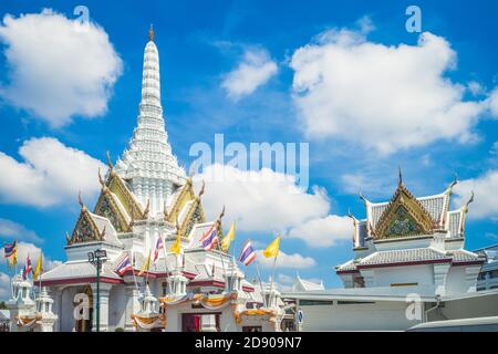 Lak Mueang, pilier de la ville sanctuaire de Bangkok Thaïlande Banque D'Images