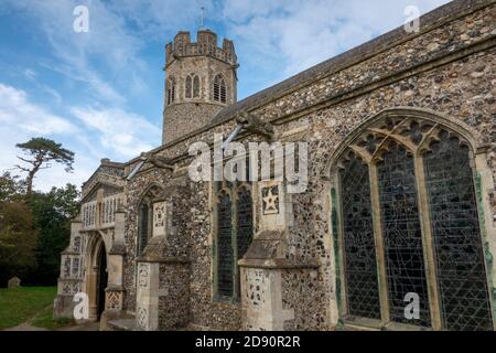 Église Saint-Pierre de Theberton, Suffolk, Angleterre Banque D'Images