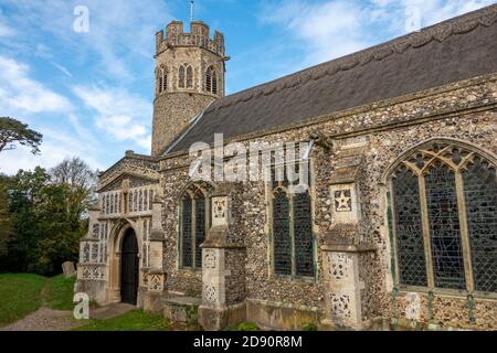 Église Saint-Pierre de Theberton, Suffolk, Angleterre Banque D'Images