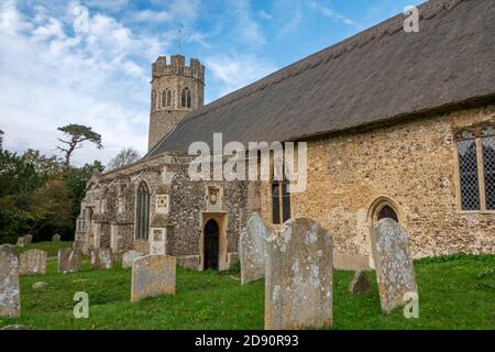 Église Saint-Pierre de Theberton, Suffolk, Angleterre Banque D'Images