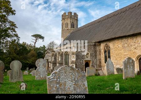 Église Saint-Pierre de Theberton, Suffolk, Angleterre Banque D'Images