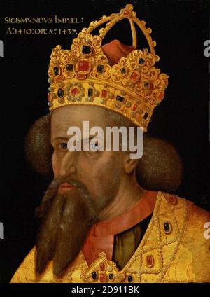 Kaiser Sigismund (1369-1437), par Albrecht Dürer. Banque D'Images
