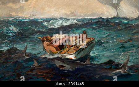 Le Gulf Stream, Winslow Homer, 1899, Metropolitan Museum of Art, Manhattan, New York City, USA, Amérique du Nord Banque D'Images