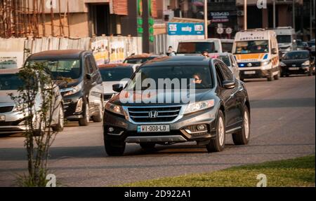 Batumi. Géorgie - 15 octobre 2020 : Honda Accord dans les rues de Batum Banque D'Images