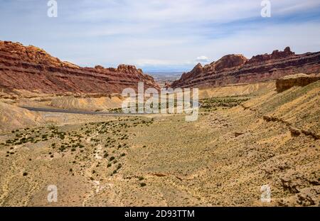 Spotted Wolf Canyon Banque D'Images