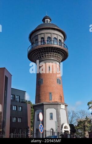 Water Tower, Zelenogradsk (nom allemand Crantz), oblast de Kaliningrad, Russie Banque D'Images