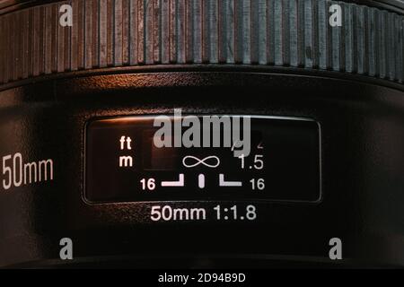 Photographie macro avec un objectif de 50 mm Banque D'Images