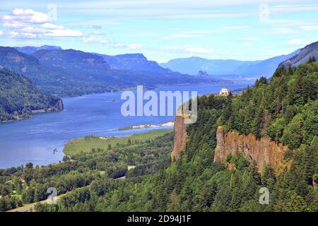 Gorge de la rivière Columbia, Oregon-États-Unis Banque D'Images