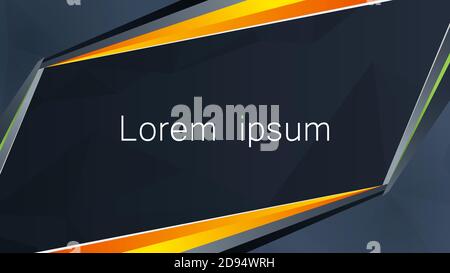 Arrière-plan abstrait et élégant Illustration de Vecteur