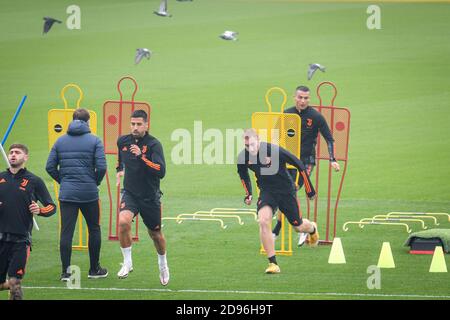 Turin, Italie. 03ème novembre 2020. Turin. Juventus dernier entraînement avant de partir pour Budapest pour le match de la Ligue des Champions contre Ferencvaros dans la photo: Credit: Independent photo Agency/Alay Live News Banque D'Images