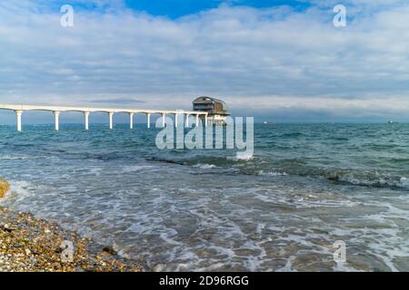 Station de sauvetage Bembridge RNLI, île de Wight, Royaume-Uni. Octobre 2020 Banque D'Images