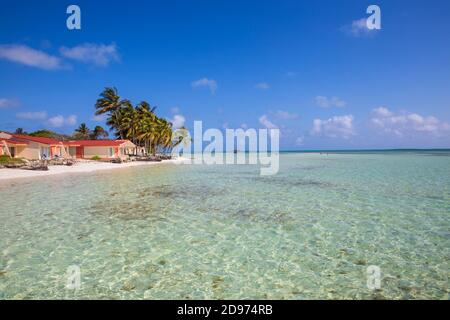 Cuba, province de Ciego de Avila, Jardines del Rey, Cayo Guillermo, Playa El Paso Banque D'Images