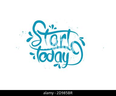 lettrage de l'art sur fond blanc dans l'illustration vectorielle Illustration de Vecteur