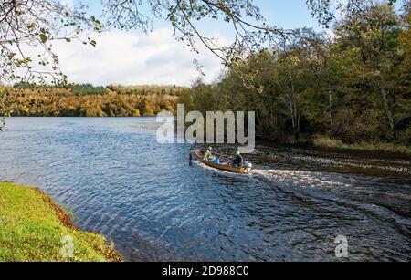 Killykeen Park, Cavan, Irlande - 26 octobre 2020. Saison d'automne à Killykeen Forest Park, Co. Cavan, Irlande Banque D'Images