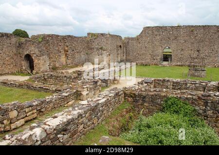 abbaye de saint-guénolé à landévennec en bretagne (france) Banque D'Images