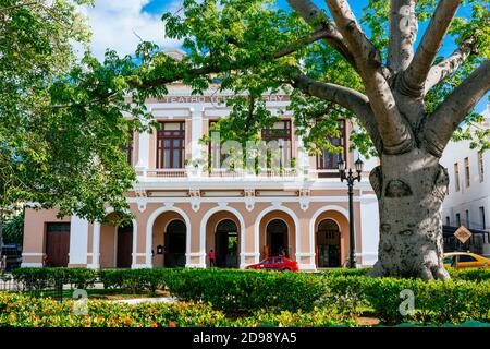 Théâtre Tomas Terry. Cienfuegos, Cuba, Amérique latine et Caraïbes Banque D'Images