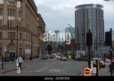 Corporation Street Manchester Banque D'Images