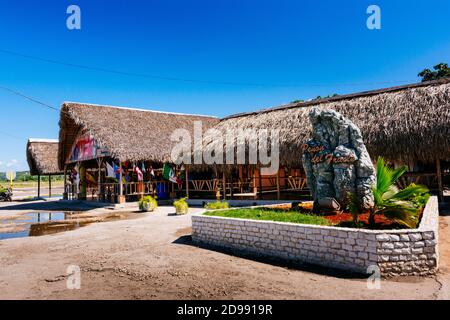 Parador El Peñón del Fraile, zone de la station-service. Vía Blanca km 52, Santa Cruz del Norte. Mayabeque, Cuba, Amérique latine et Caraïbes Banque D'Images