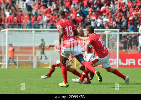 Cienciano del Cusco champion de la Ligue 2 Banque D'Images