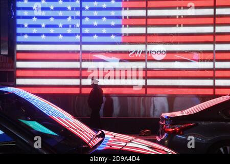 3 novembre 2020, New York, NY, États-Unis : 2 novembre 2020 : les magasins de New York se préparent à des troubles éventuels autour du jour de l'élection. (Image de crédit : © Dan Herrick/ZUMA Wire) Banque D'Images