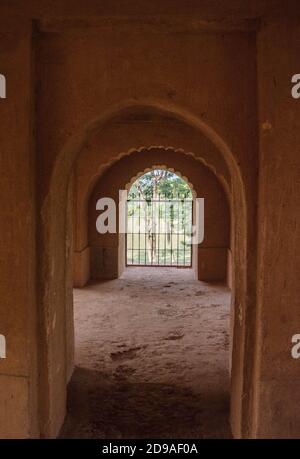 Le ranch ghar sibsagar assam est un bâtiment à deux étages qui servait autrefois de pavillon sportif royal Banque D'Images