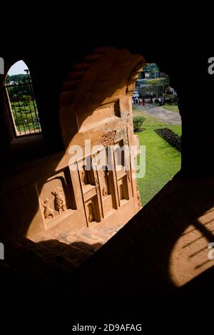 Le ranch ghar sibsagar assam est un bâtiment à deux étages qui servait autrefois de pavillon sportif royal Banque D'Images