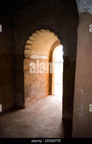 Le ranch ghar sibsagar assam est un bâtiment à deux étages qui servait autrefois de pavillon sportif royal Banque D'Images