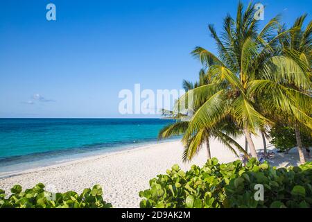 Cuba, Holguín, Playa Esmeralda Banque D'Images