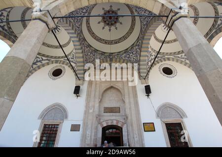 Mosquée Fatih (Xhamia e Mbertit) à Pristina, Kosovo Banque D'Images