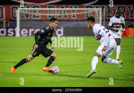 Herning, Danemark. 03ème novembre 2020. Antony (39) d'Ajax Amsterdam vu lors du match de la Ligue des champions de l'UEFA entre le FC Midtjylland et Ajax Amsterdam dans le groupe D à l'arène MCH à Herning. (Crédit photo : Gonzales photo/Alamy Live News Banque D'Images