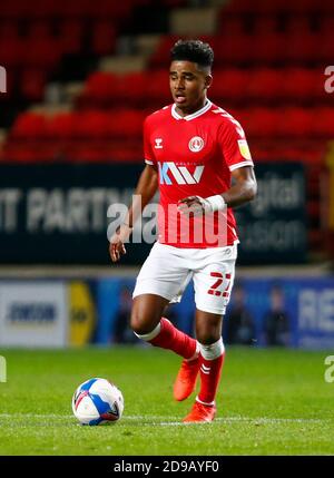 WOOLWICH, Royaume-Uni, NOVEMBRE 03 : Ian Maatsen, de Charlton Athletic, lors de la Sky Bet League One, entre Charlton Athletic et Fleetwood Town, au Banque D'Images