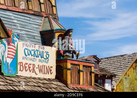 Arizona Renaissance Festival & Artisan Marketplace, Pirate's Pub Banque D'Images