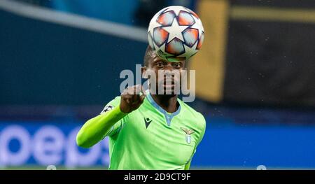 SAINT-PÉTERSBOURG, RUSSIE - NOVEMBRE 04 : Djavan Anderson de SS Lazio lors du match de stade F du groupe de la Ligue des champions de l'UEFA entre Zenit Saint-Pétersbourg et SS Lazio à l'arène Gazprom le 4 novembre 2020 à Saint-Pétersbourg, en Russie. (Photo par MB Media) Banque D'Images