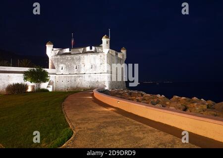 Géographie / Voyage, France, Menton, citadelle de Menton, Côte d'Azur, droits-supplémentaires-autorisation-Info-non-disponible Banque D'Images