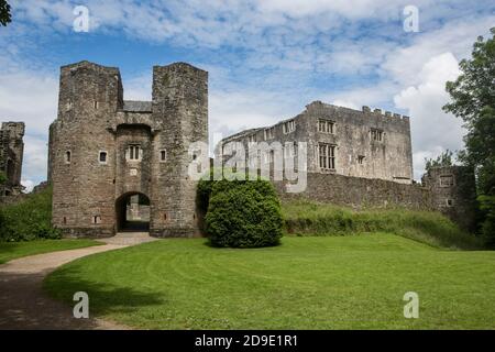 Berry Pomeroy Château, Devon Banque D'Images