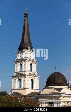 Odessa Cathédrale Orthodoxe de la transfiguration des sauveurs en Ukraine, l'Europe Banque D'Images