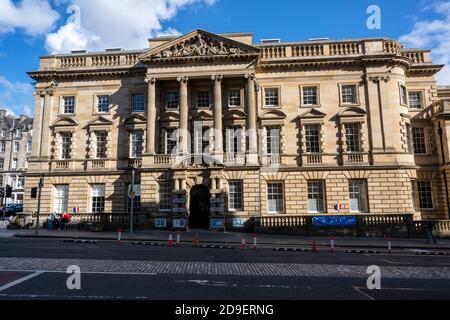 Institut français d'Écosse situé dans le bâtiment Lothian Chambers sur le pont George IV, Édimbourg, Écosse, Royaume-Uni Banque D'Images