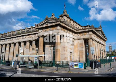 The Royal Scottish Academy (RSA) on the Mound à Édimbourg, en Écosse, au Royaume-Uni Banque D'Images