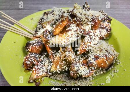 Rojak aux fruits et pâte de shrinp, populaire en Malaisie Banque D'Images