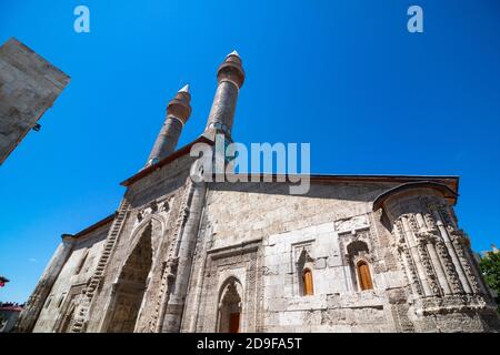 Sivas Cifte Minare (deux minarets) Medrese Banque D'Images