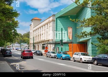 AUCKLAND, NOUVELLE-ZÉLANDE - 27 novembre 2019 : Auckland / Nouvelle-Zélande - 27 2019 novembre : vue de la galerie te Uru à Titirangi Banque D'Images