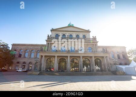 Opéra Heuse Staatsoper Hanovre, Allemagne Banque D'Images